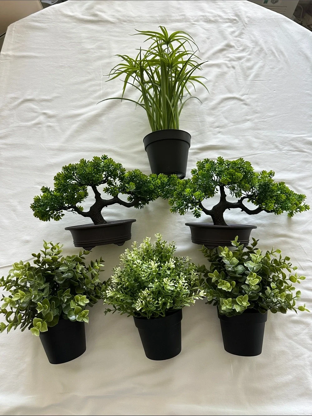 Home Accents - 6 Artificial Decoration Plants